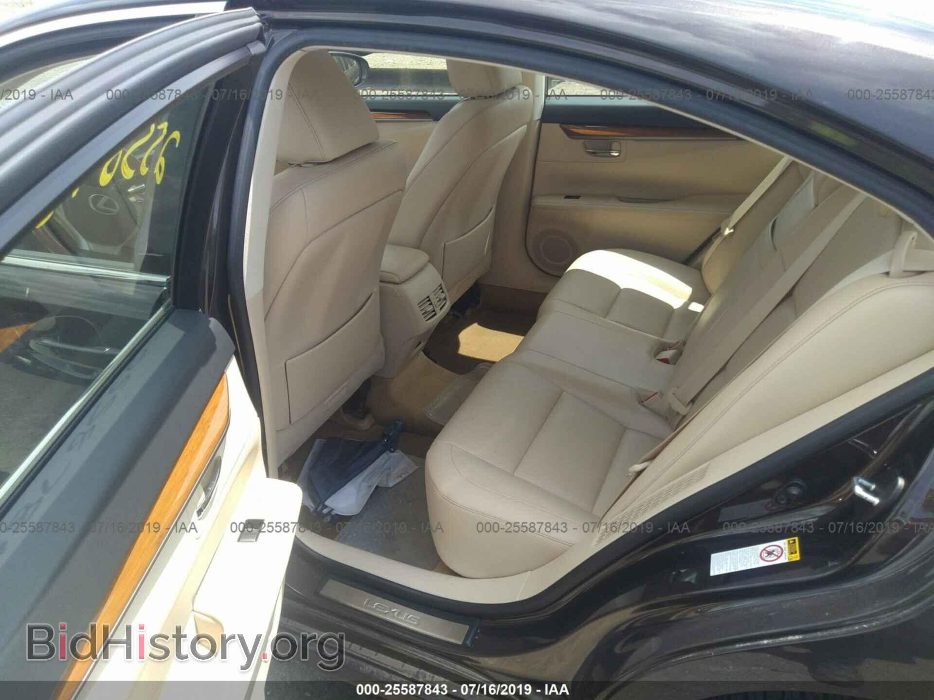 2013 LEXUS ES - VIN: JTHBW1GG1D2005992 - Фото 8