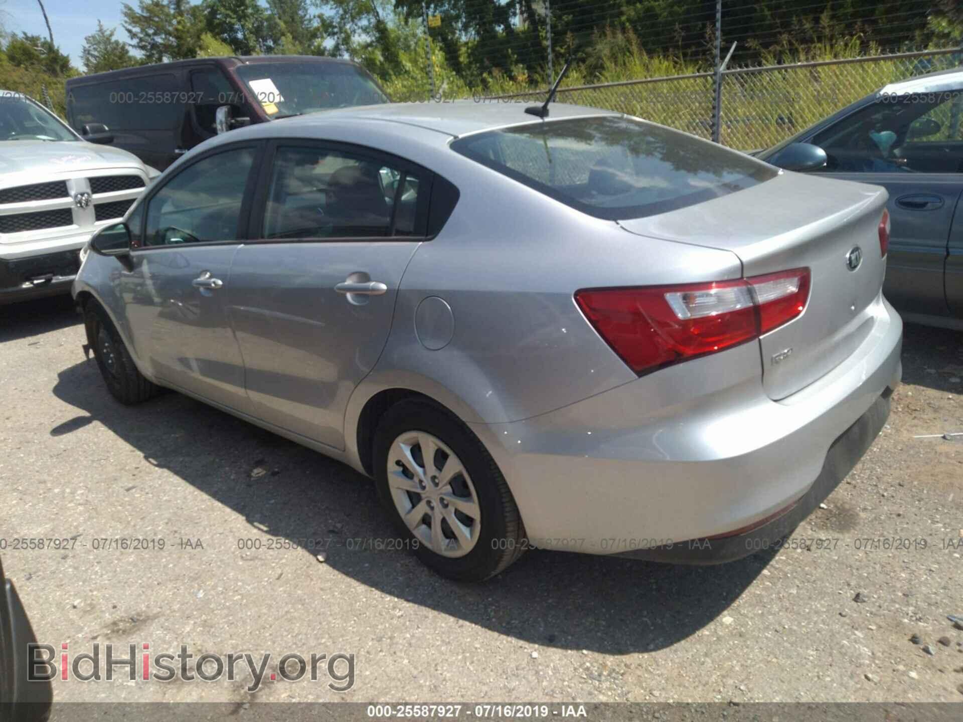 2016 KIA RIO - VIN: KNADM4A31G6662776 - Фото 3