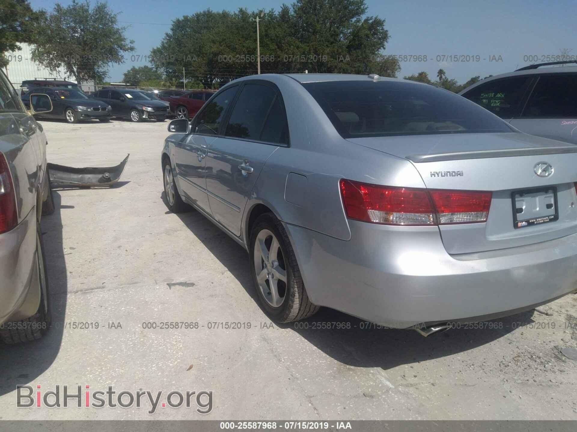 2007 HYUNDAI SONATA - VIN: 5NPEU46F47H274599 - Фото 3