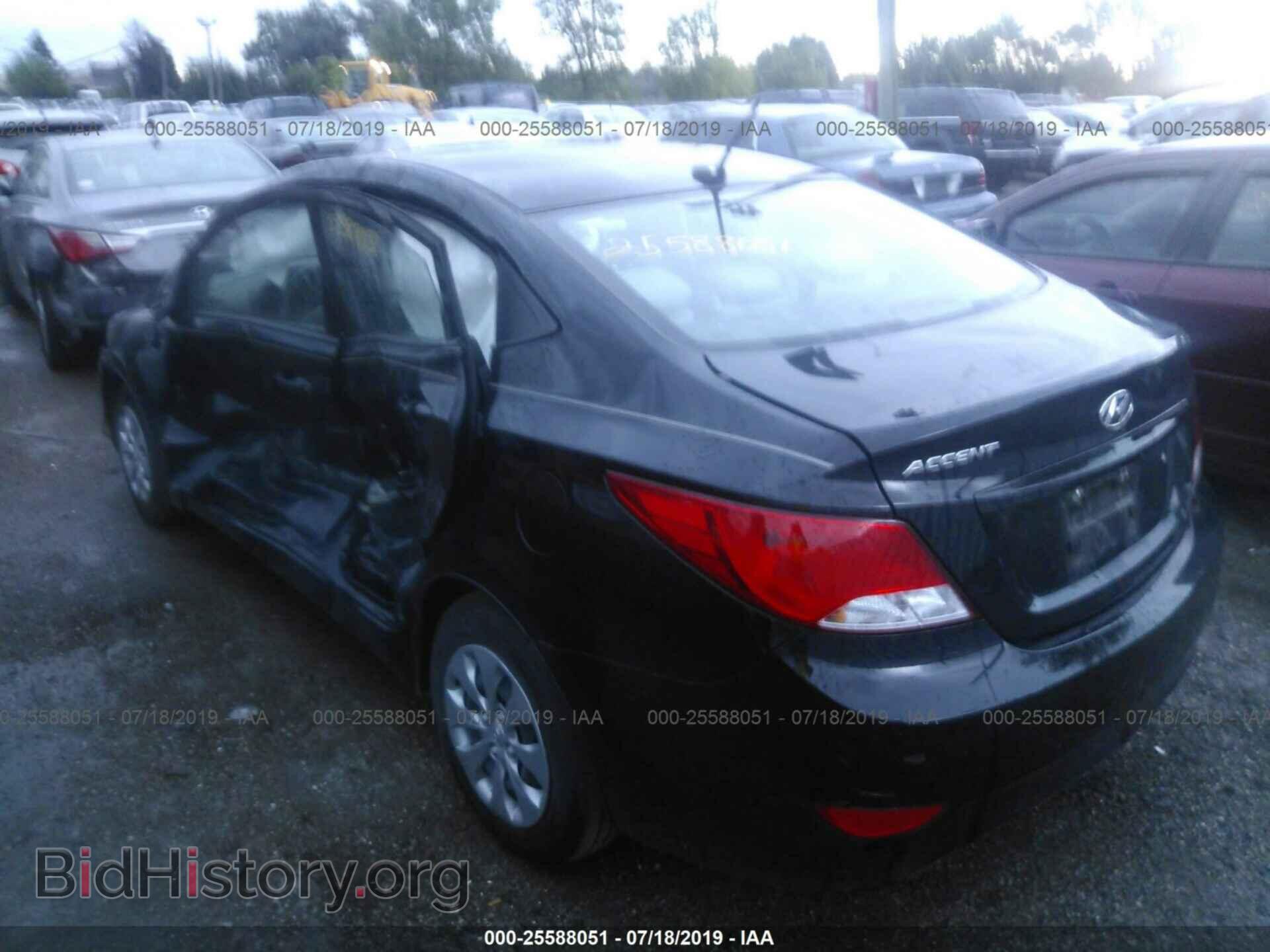 2017 HYUNDAI ACCENT - VIN: KMHCT4AE6HU354708 - Фото 3