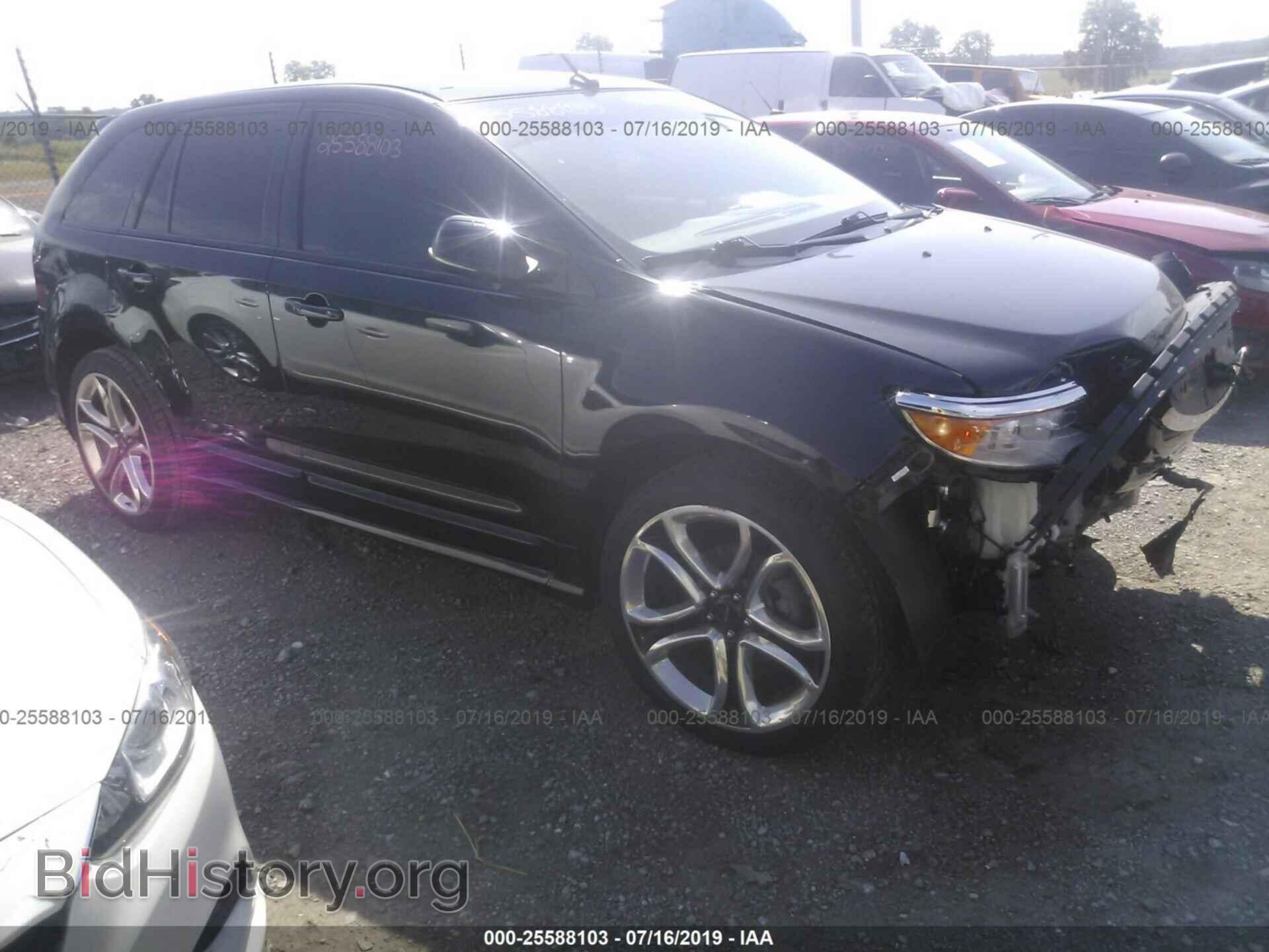 Фотография 2FMDK3AK8CBA67585 - FORD EDGE 2012