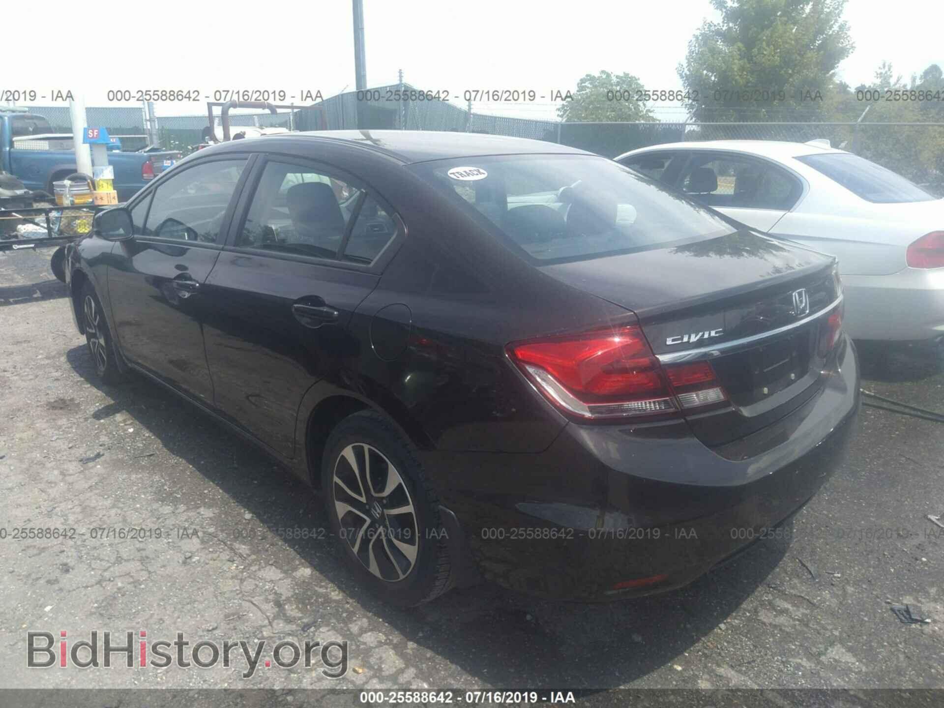 2013 HONDA CIVIC - VIN: 2HGFB2F87DH537173 - Фото 3