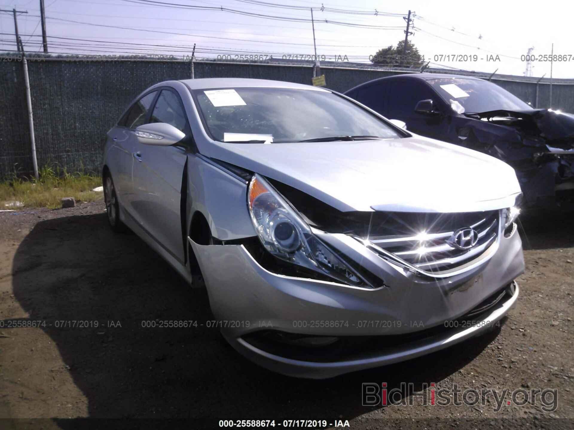 Photo 5NPEC4AC2EH912829 - HYUNDAI SONATA 2014