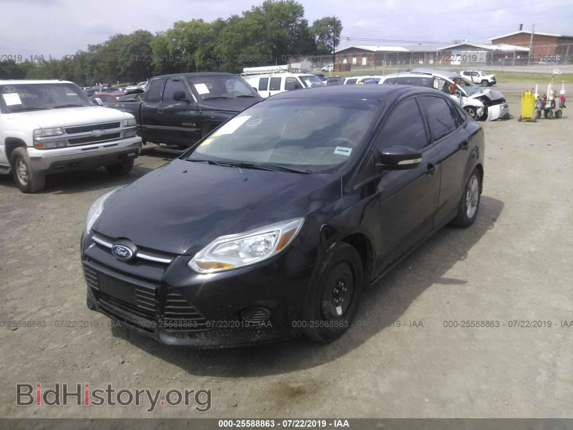 2014 FORD FOCUS - VIN: 1FADP3F20EL445602 - Фото 2