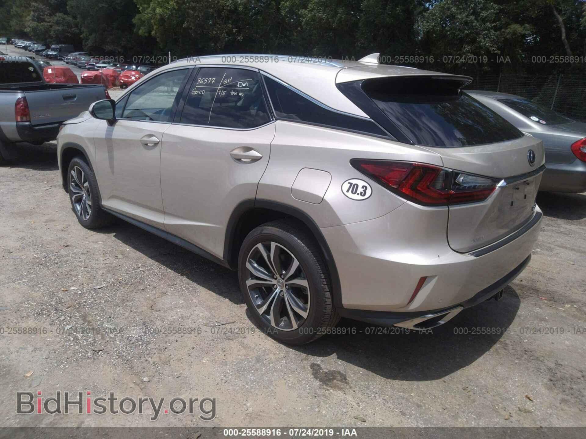 2017 LEXUS RX - VIN: 2T2ZZMCA8HC072344 - Фото 3