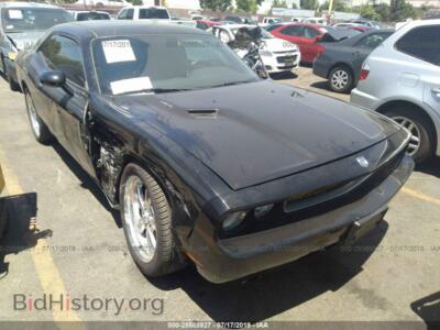 2010 Dodge CHALLENGER R/T, черный — VIN 2B3CJ5DTXAH113965, IAAI