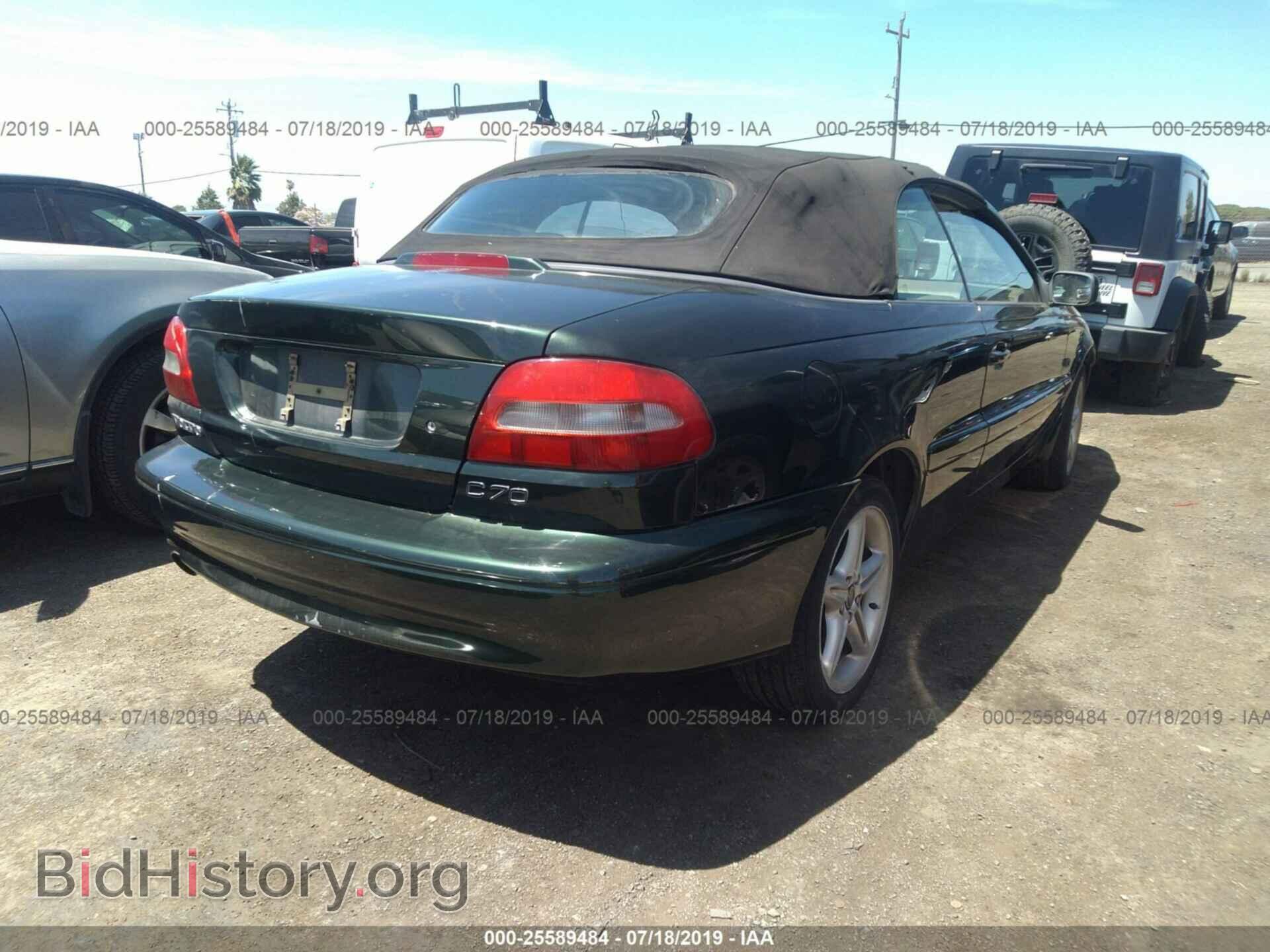 2000 VOLVO C70 - VIN: YV1NC56D3YJ012471 - Фото 4
