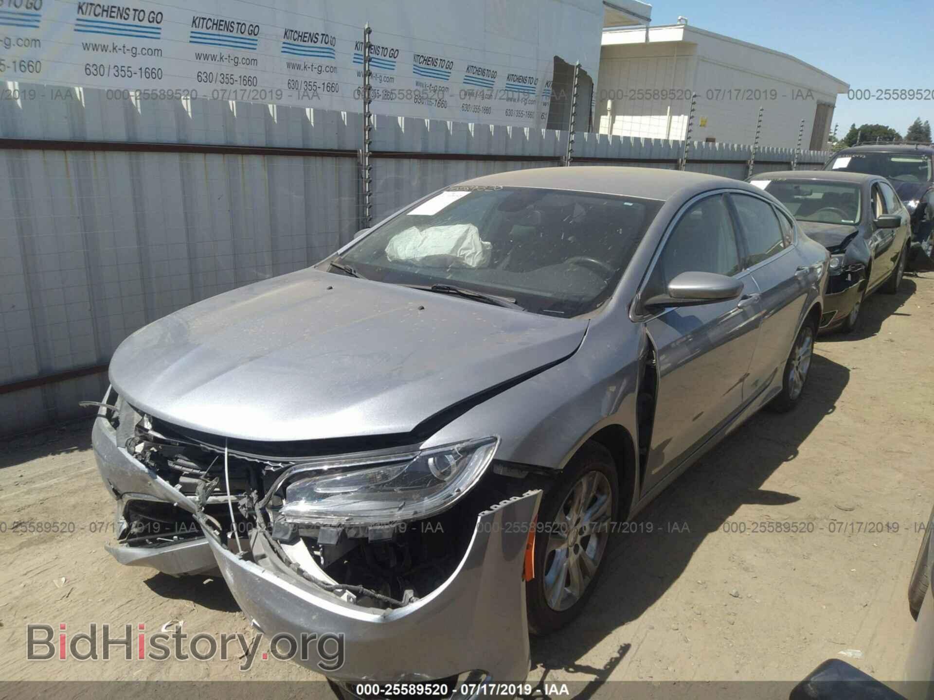 2016 CHRYSLER 200 - VIN: 1C3CCCAB6GN184545 - Photo 2