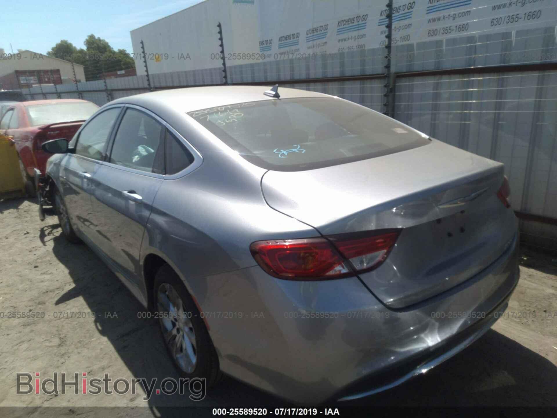 2016 CHRYSLER 200 - VIN: 1C3CCCAB6GN184545 - Photo 3