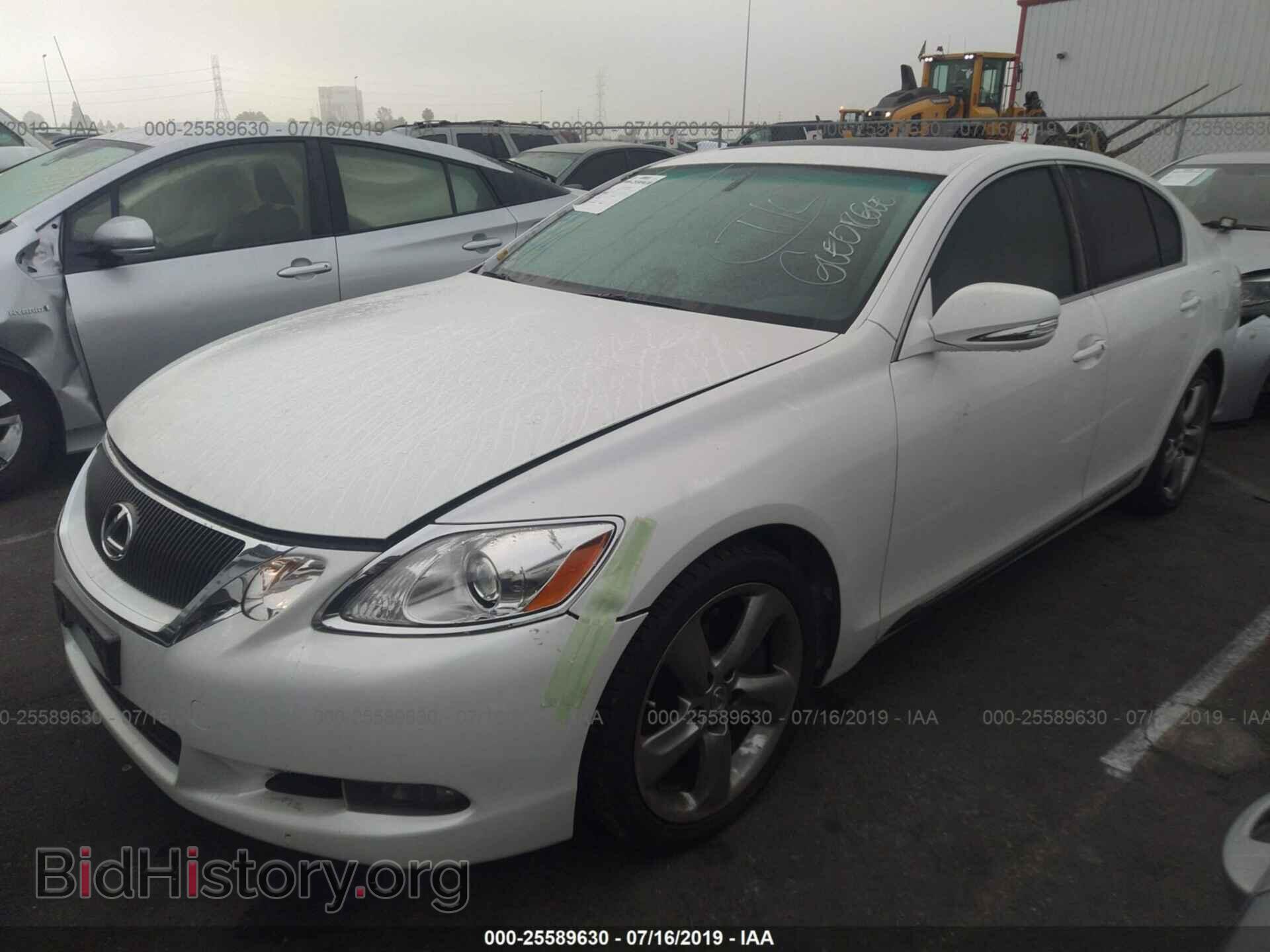 2011 LEXUS GS - VIN: JTHBE1KS2B0051662 - Фото 2