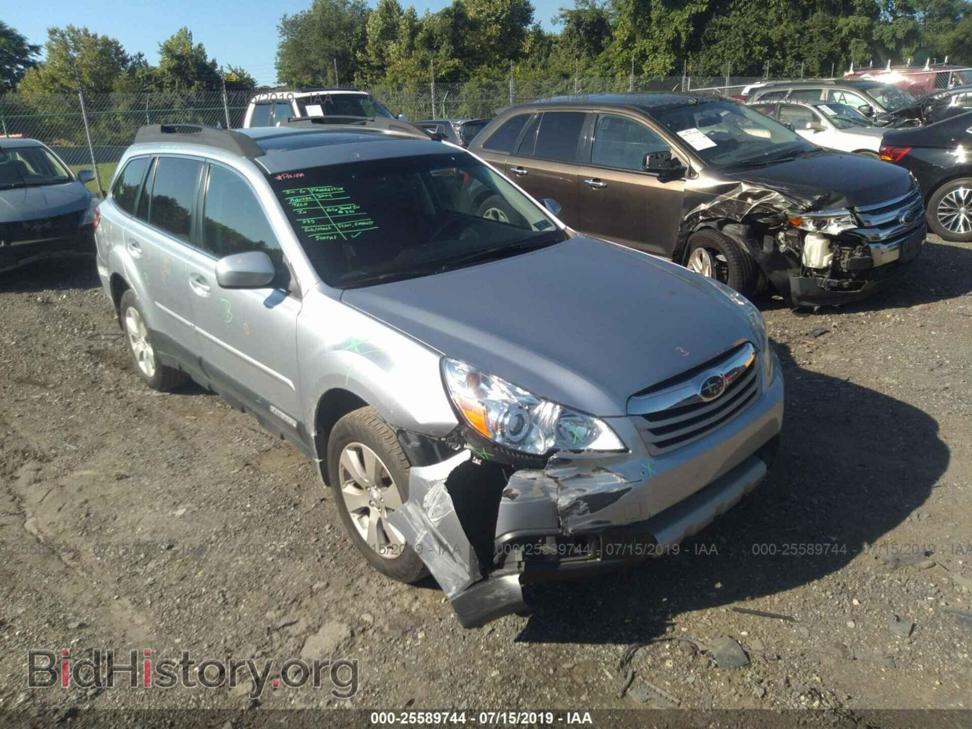 Фотография 4S4BRBKC4C3261941 - SUBARU OUTBACK 2012