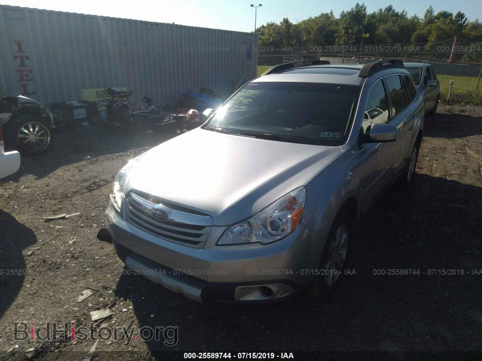 2012 SUBARU OUTBACK - VIN: 4S4BRBKC4C3261941 - Фото 2