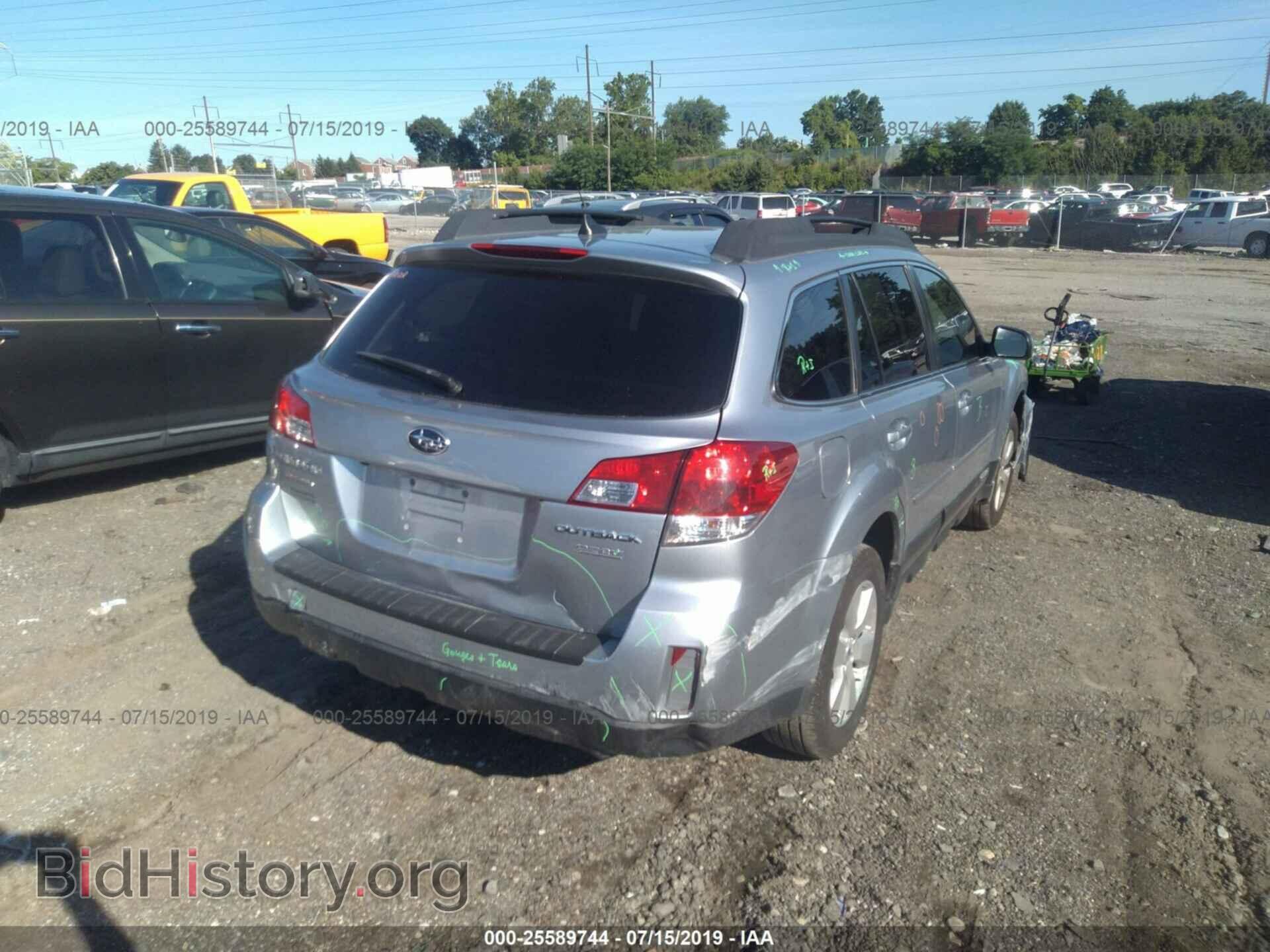 2012 SUBARU OUTBACK - VIN: 4S4BRBKC4C3261941 - Фото 4