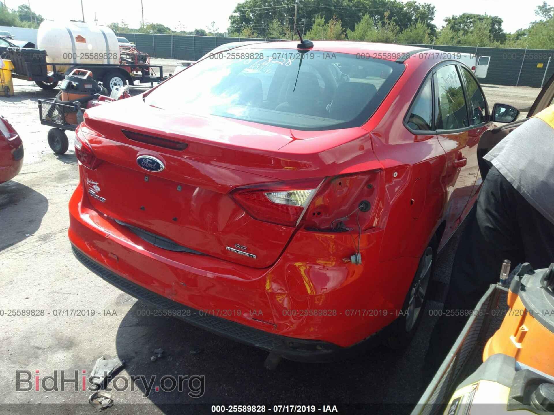 2014 FORD FOCUS - VIN: 1FADP3F25EL281019 - Фото 4