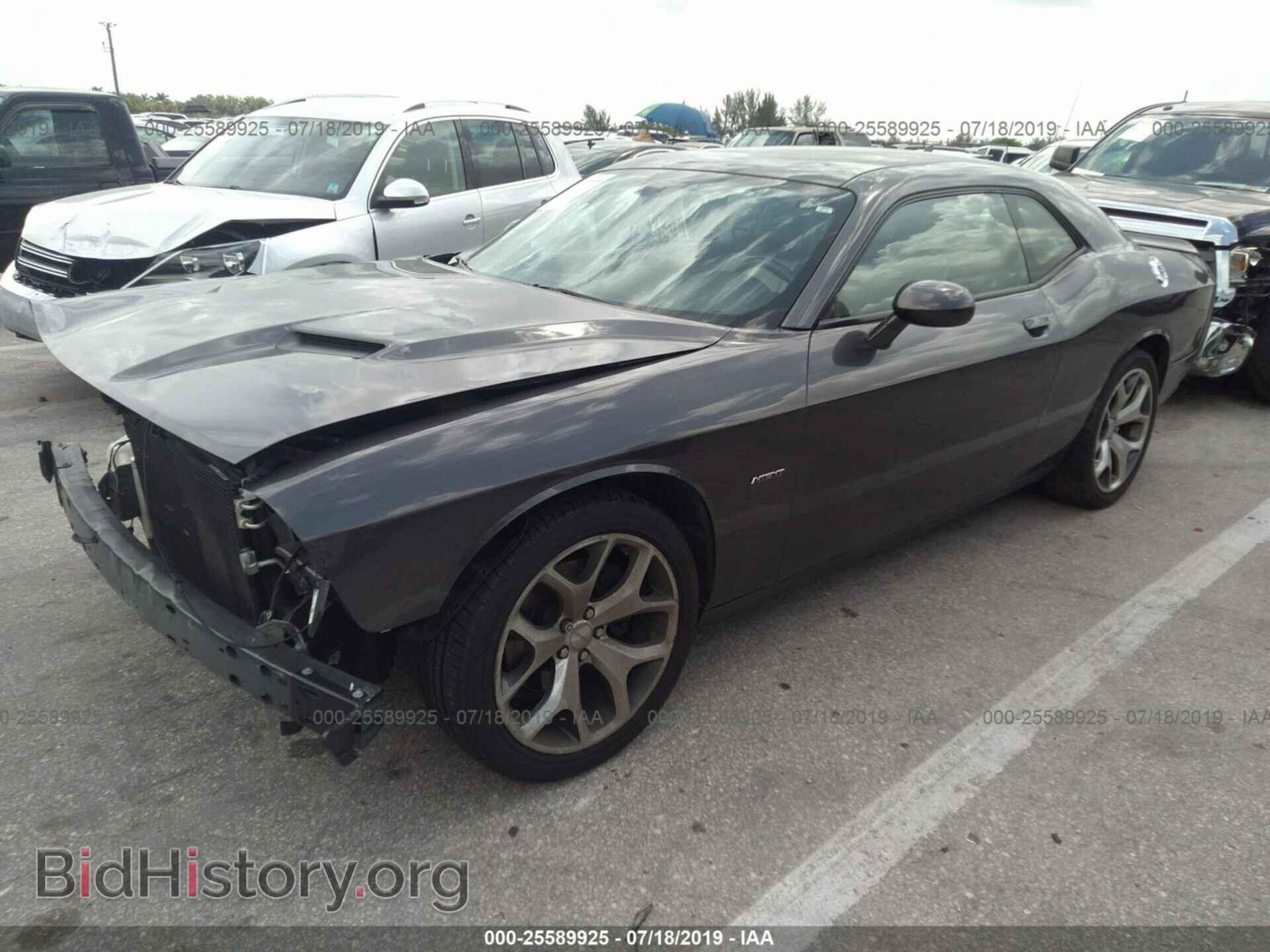 2015 DODGE CHALLENGER - VIN: 2C3CDZBTXFH906047 - Фото 2
