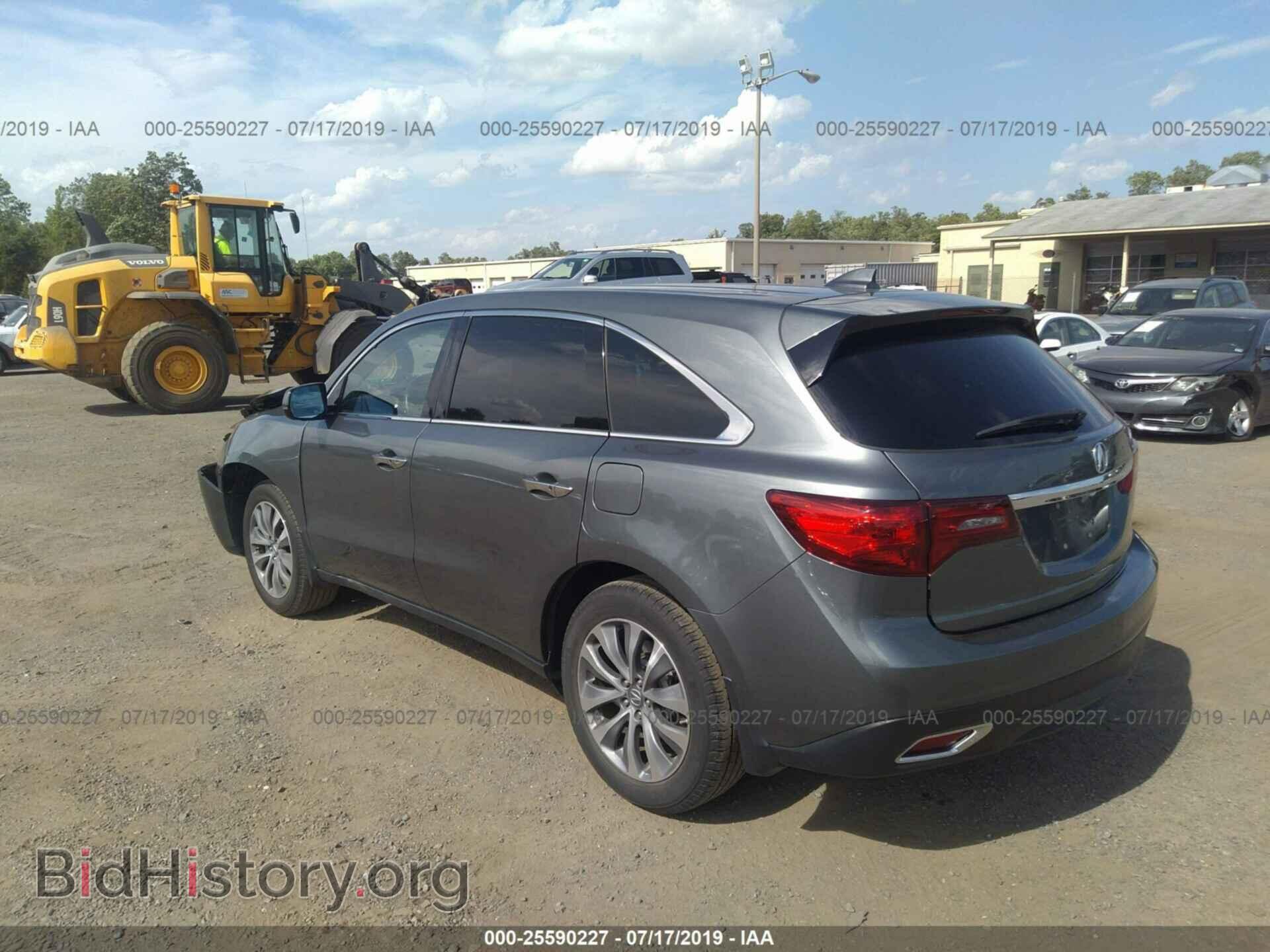 2016 ACURA MDX - VIN: 5FRYD3H67GB009337 - Фото 3