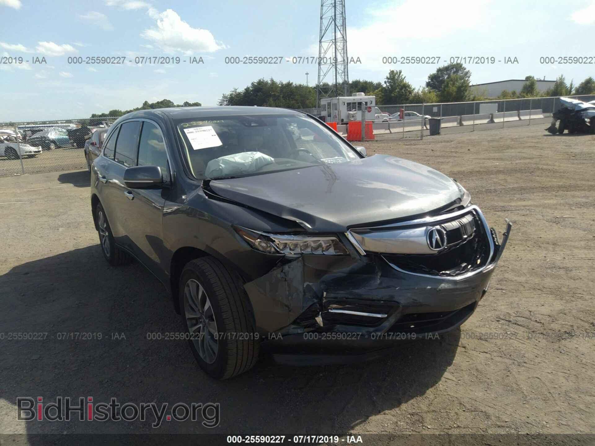2016 ACURA MDX - VIN: 5FRYD3H67GB009337 - Фото 6