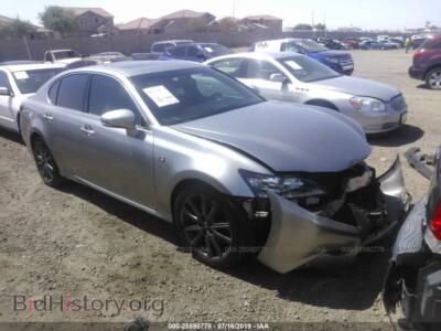2015 Lexus GS 350, silver — VIN JTHBE1BL9FA013161, IAAI