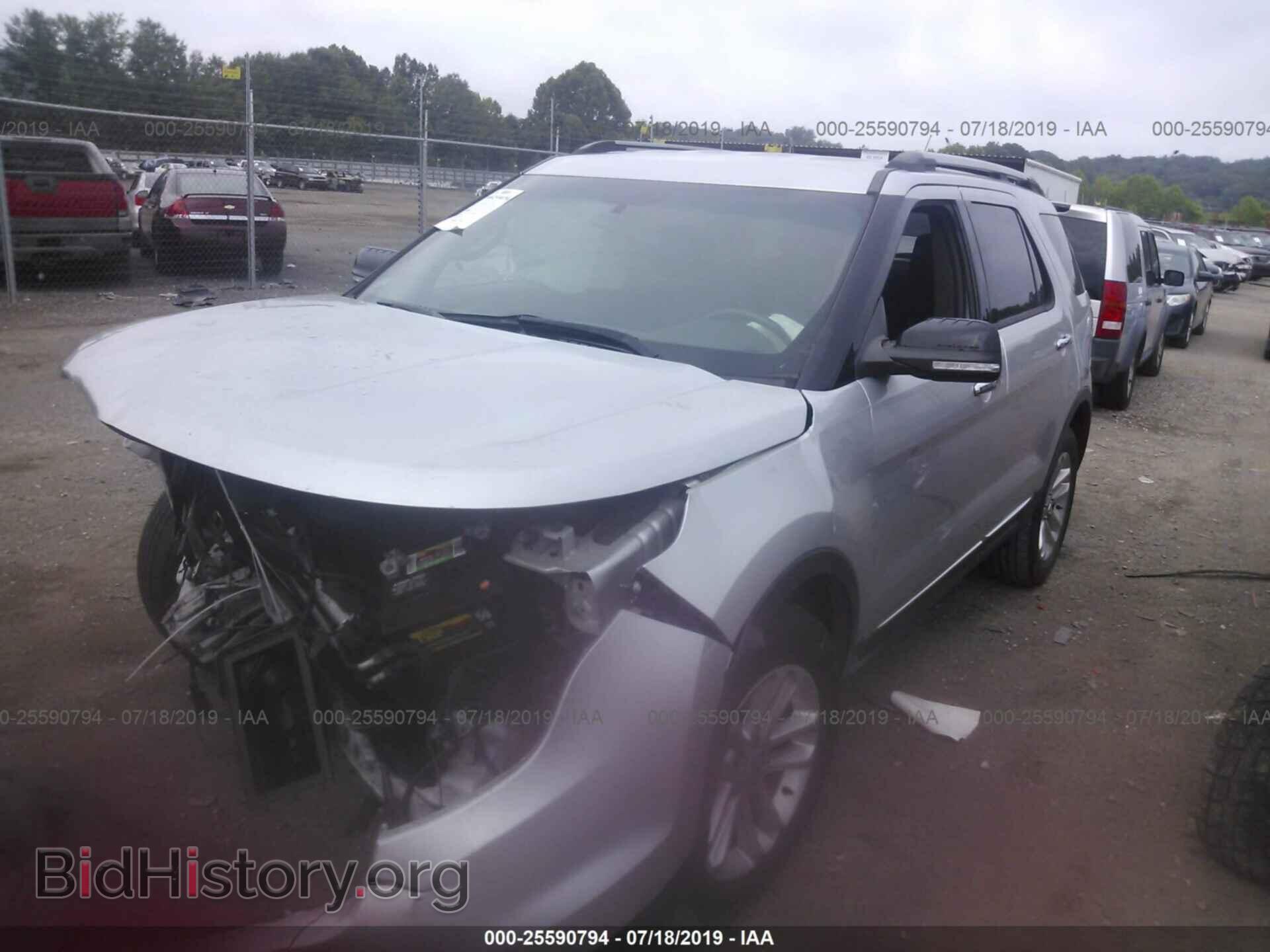 2013 FORD EXPLORER - VIN: 1FM5K7D89DGB38637 - Photo 2