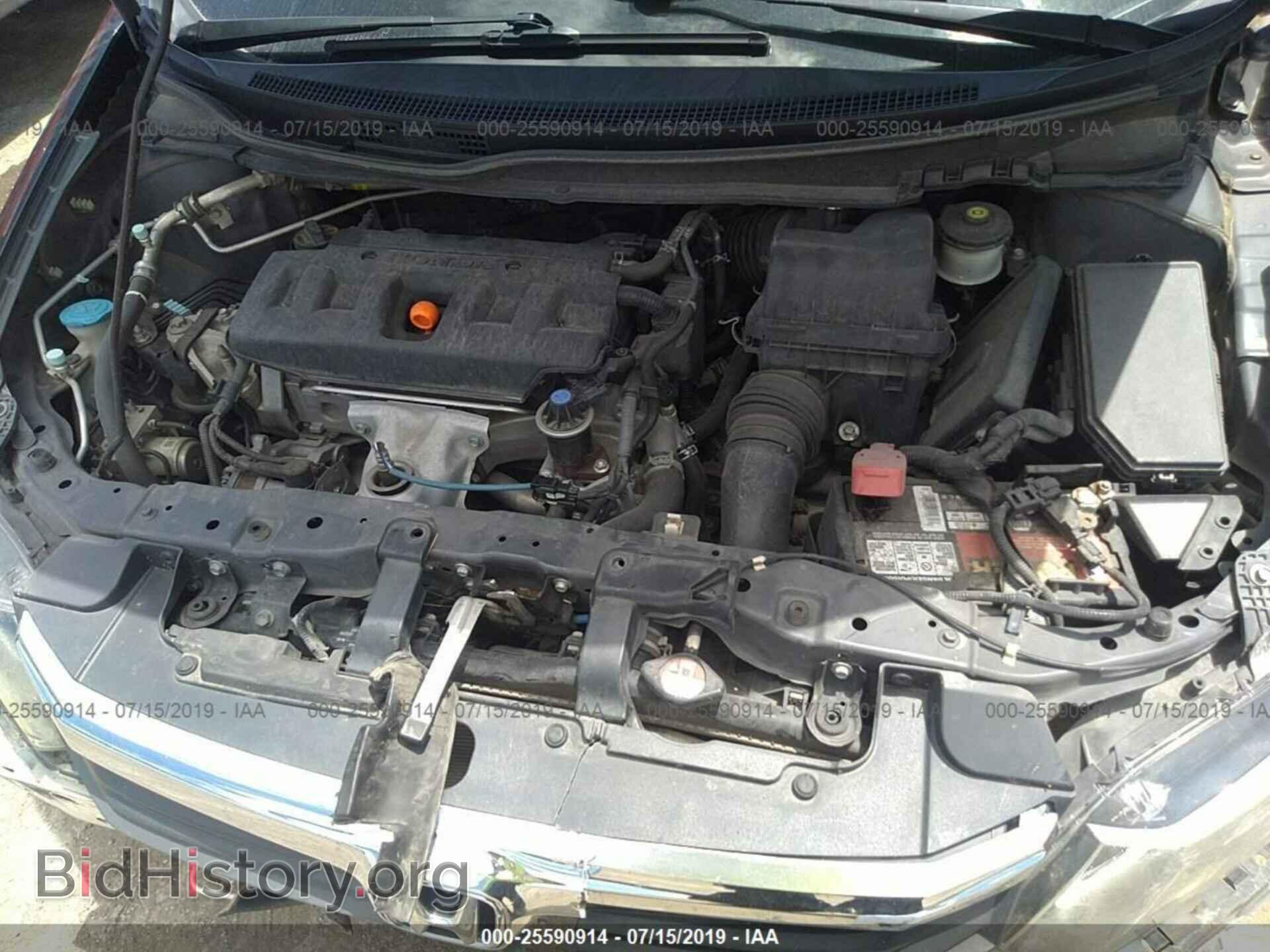 2012 HONDA CIVIC - VIN: 2HGFB2F5XCH501840 - Фото 10