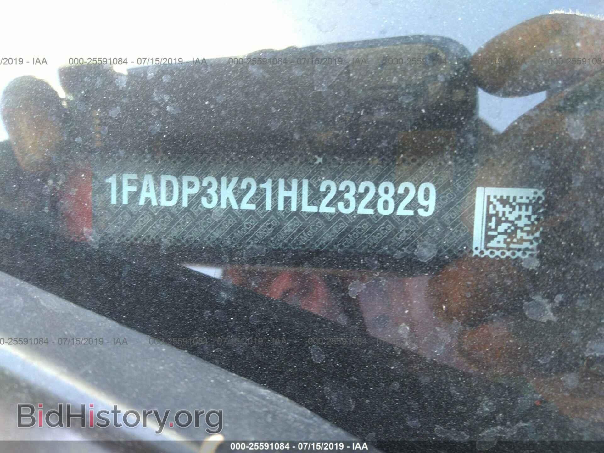 2017 FORD FOCUS - VIN: 1FADP3K21HL232829 - Фото 9