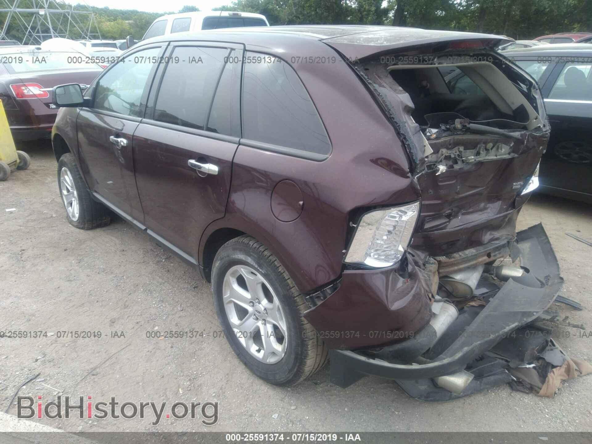 2011 FORD EDGE - VIN: 2FMDK4JC2BBA13180 - Фото 3