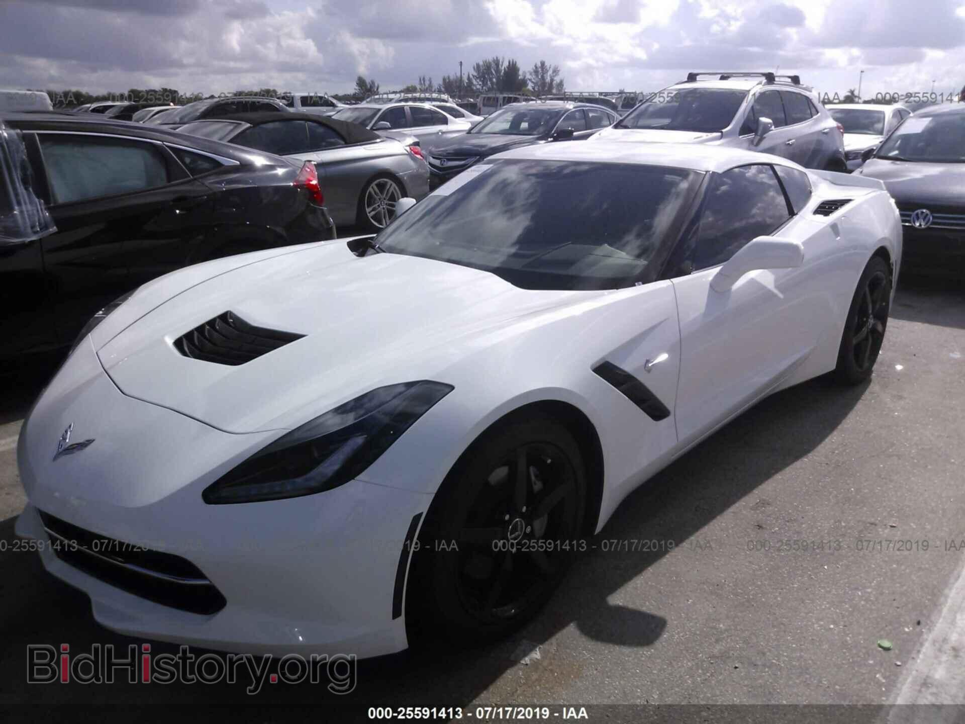 2015 CHEVROLET CORVETTE - VIN: 1G1YD2D78F5113404 - Фото 2