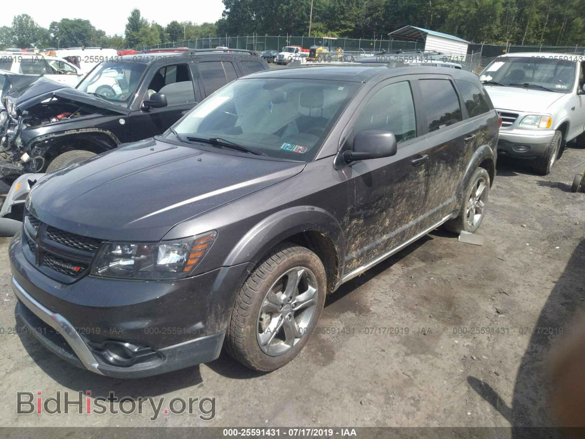 2017 DODGE JOURNEY - VIN: 3C4PDDGG0HT608645 - Фото 2