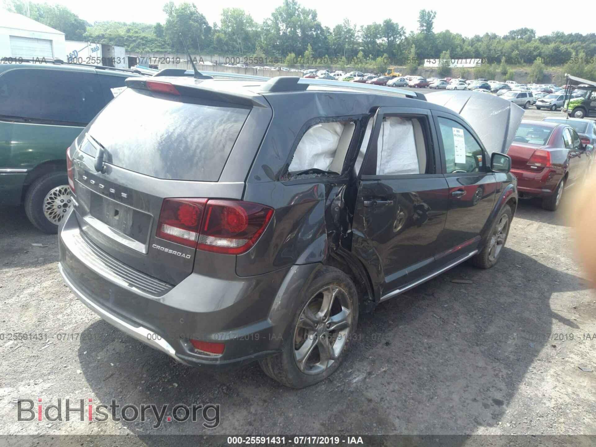 2017 DODGE JOURNEY - VIN: 3C4PDDGG0HT608645 - Фото 4
