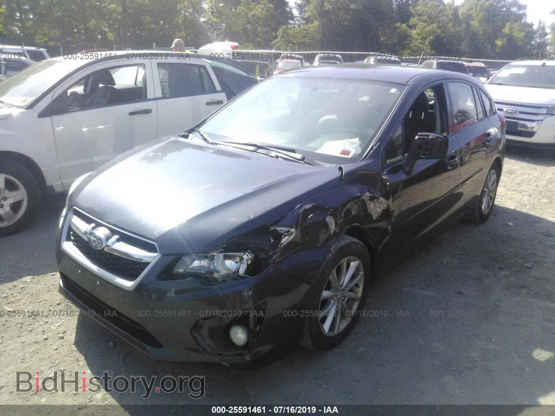 2013 SUBARU IMPREZA - VIN: JF1GPAC66DH812061 - Фото 2