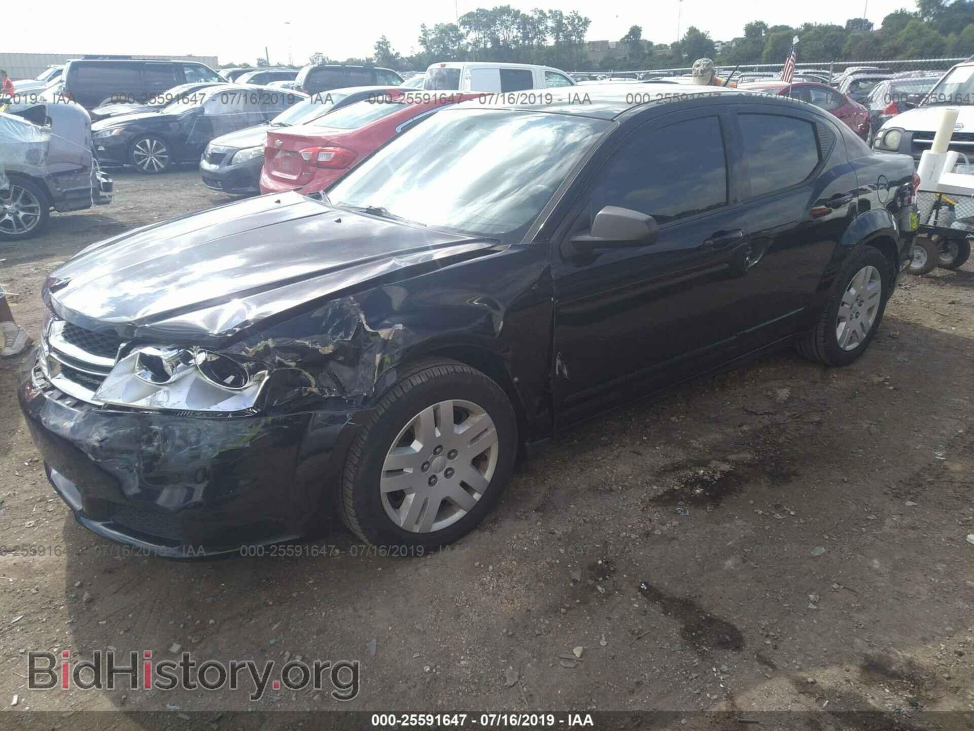 2011 DODGE AVENGER - VIN: 1B3BD4FB9BN545165 - Фото 2