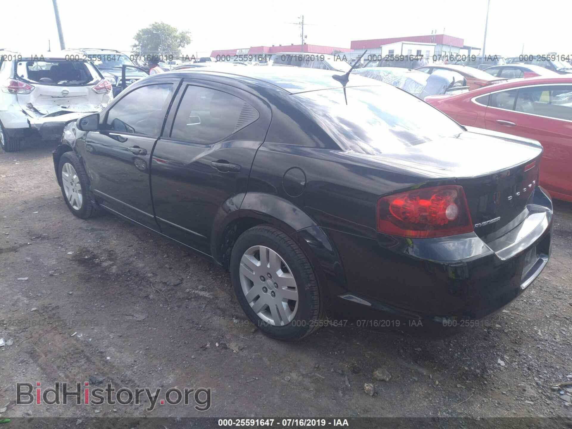 2011 DODGE AVENGER - VIN: 1B3BD4FB9BN545165 - Фото 3