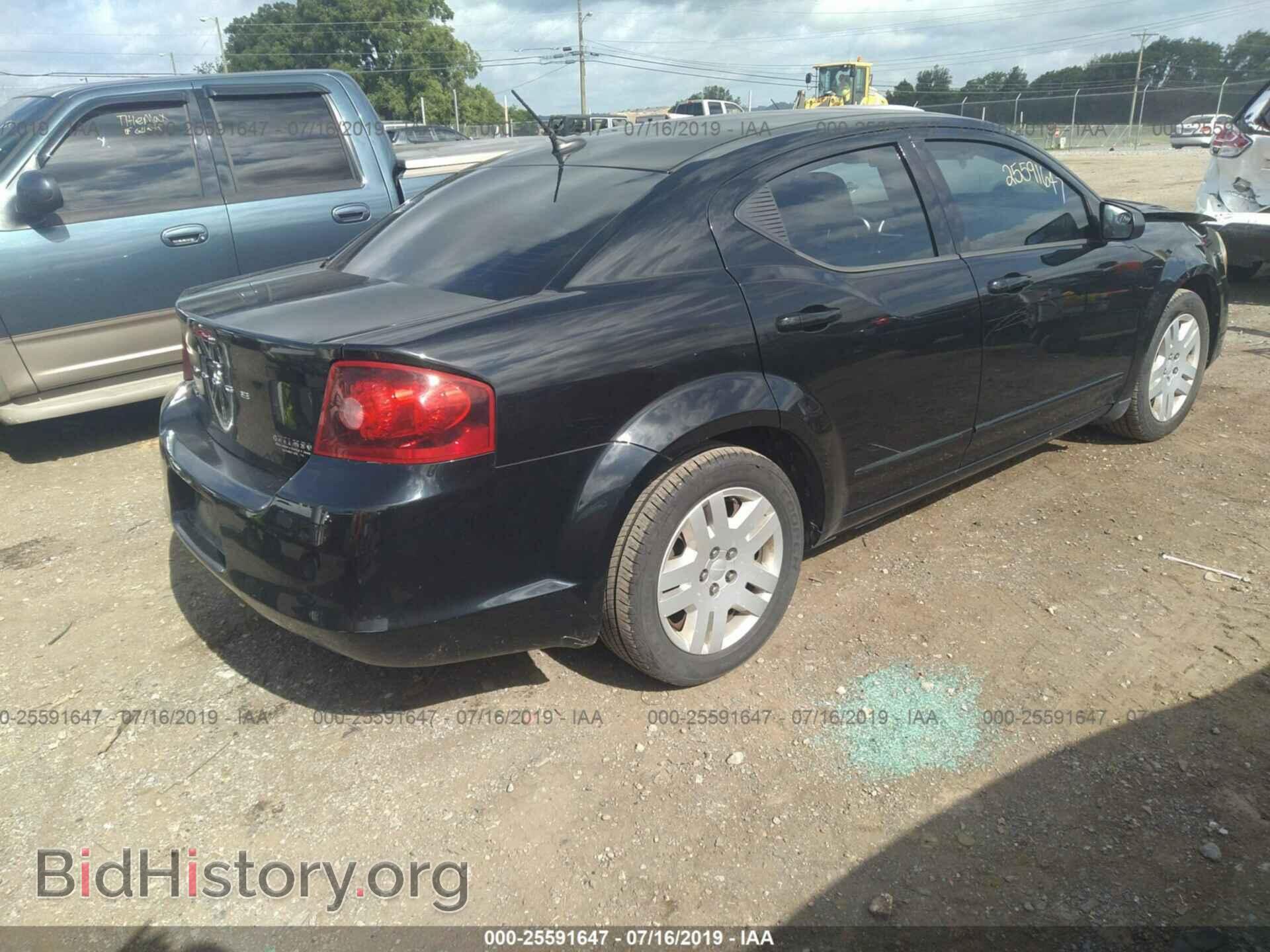 2011 DODGE AVENGER - VIN: 1B3BD4FB9BN545165 - Фото 4
