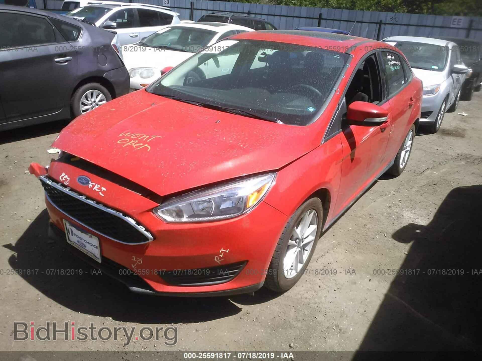 2015 FORD FOCUS - VIN: 1FADP3F22FL204402 - Фото 2