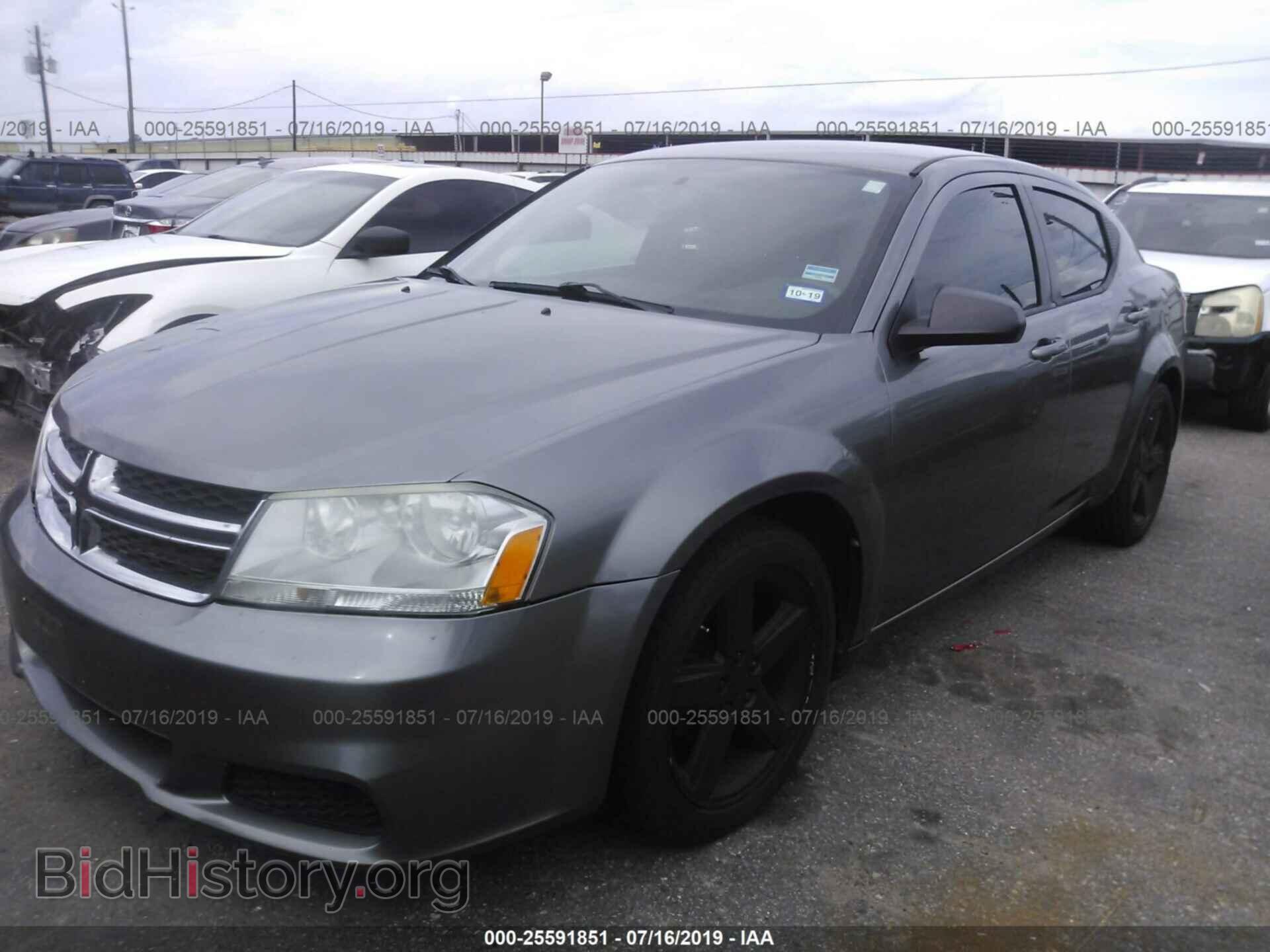 2013 DODGE AVENGER - VIN: 1C3CDZAB7DN644131 - Фото 2