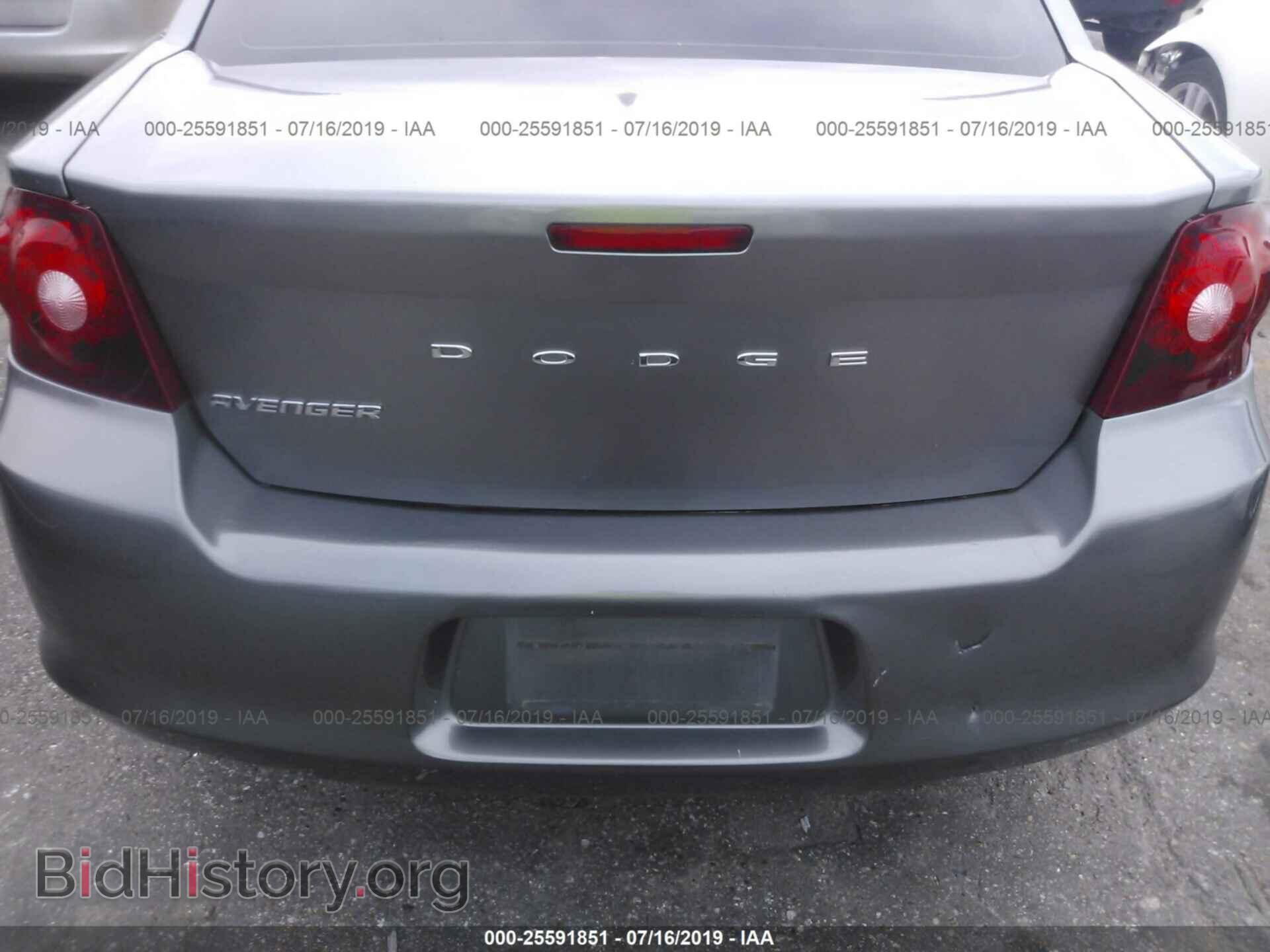 2013 DODGE AVENGER - VIN: 1C3CDZAB7DN644131 - Фото 6