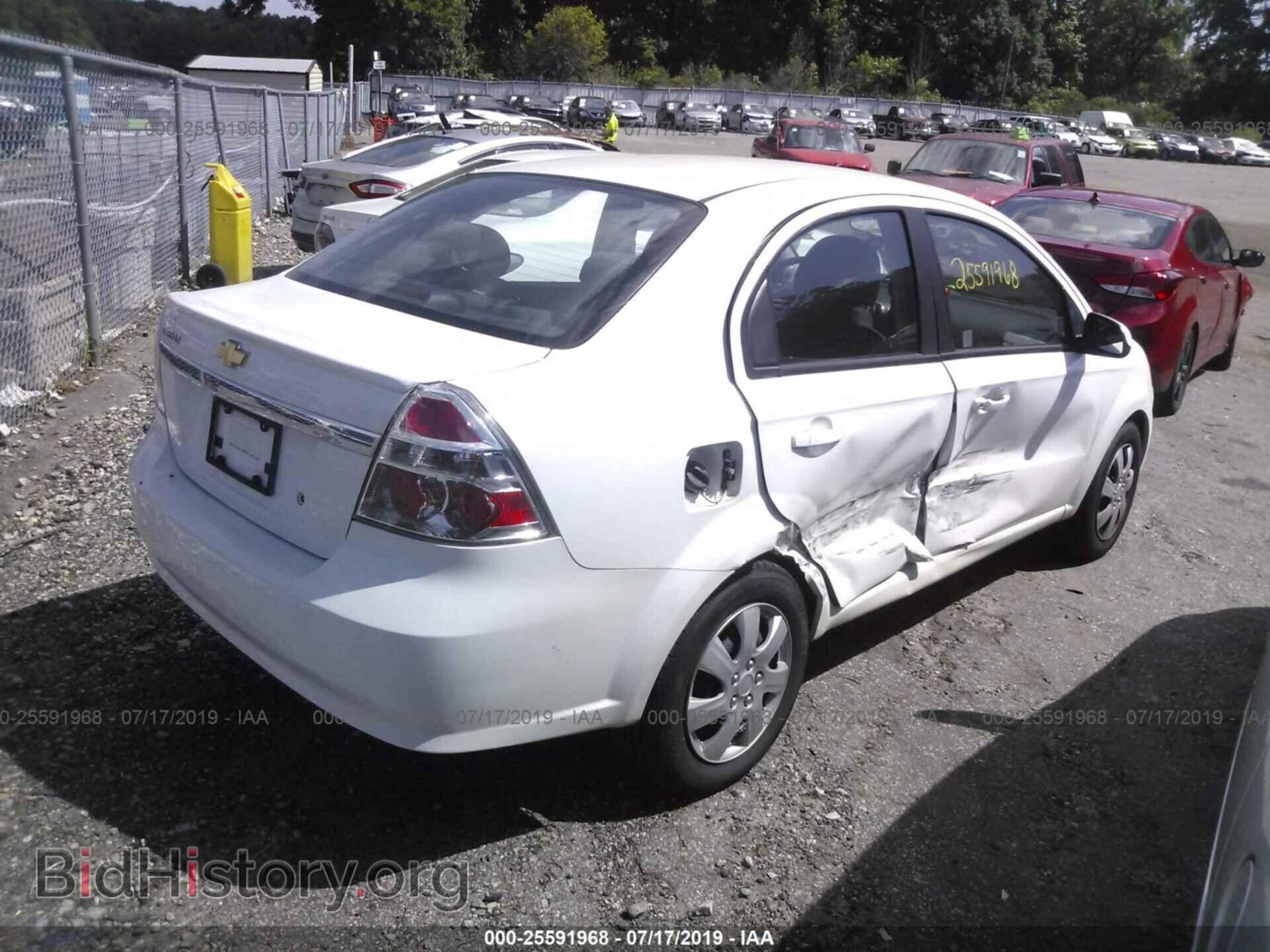 2011 CHEVROLET AVEO - VIN: KL1TG5DE7BB233576 - Фото 4