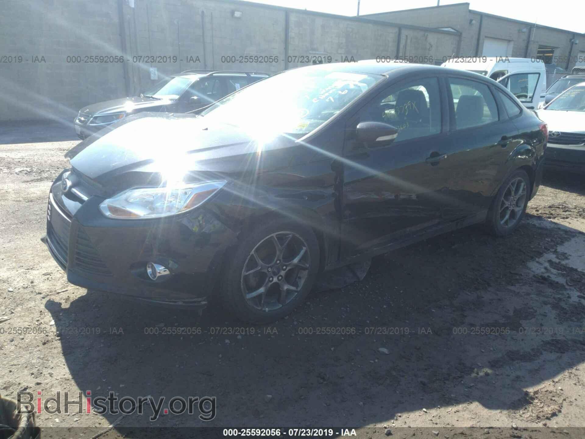 2013 FORD FOCUS - VIN: 1FADP3F22DL342664 - Фото 2