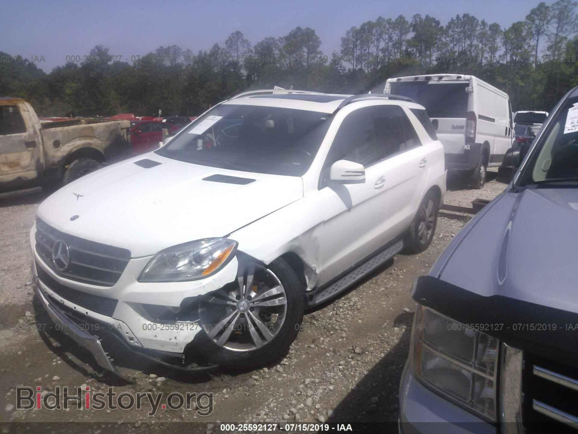 2015 MERCEDES-BENZ ML - VIN: 4JGDA5JB8FA516522 - Фото 2