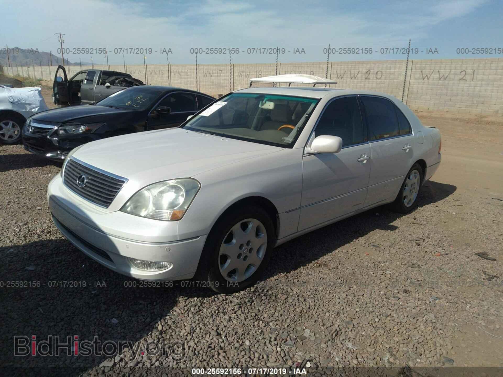 2003 LEXUS LS - VIN: JTHBN30F230106744 - Фото 2