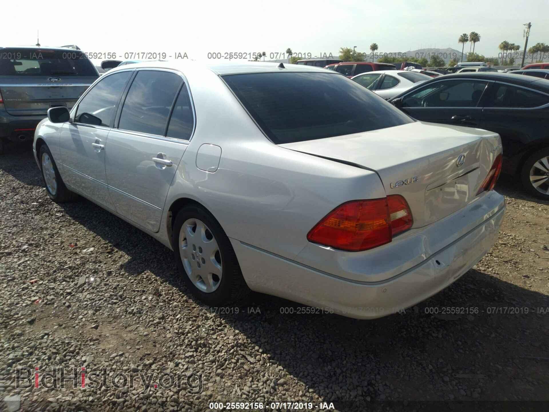 2003 LEXUS LS - VIN: JTHBN30F230106744 - Фото 3