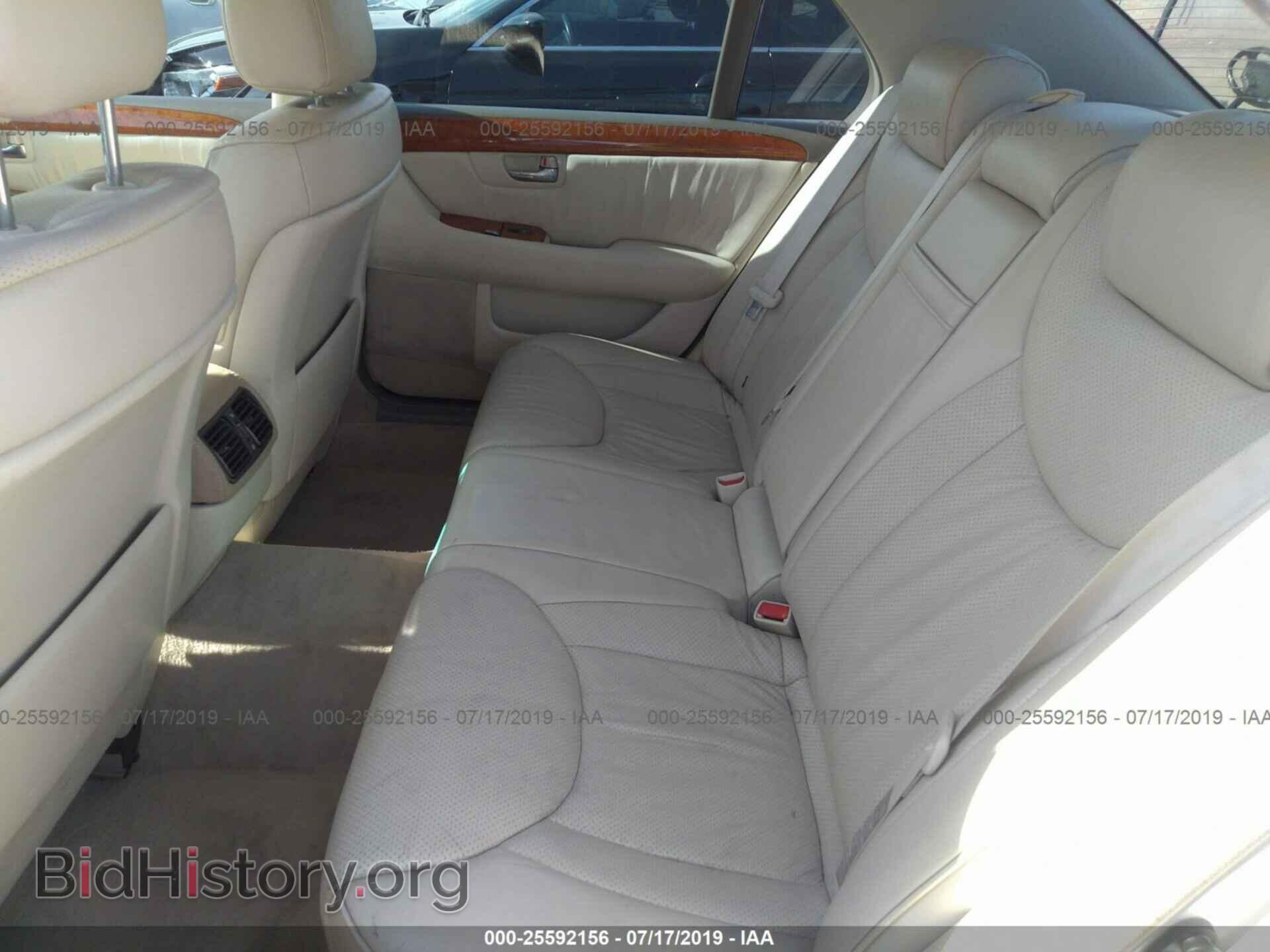 2003 LEXUS LS - VIN: JTHBN30F230106744 - Фото 8