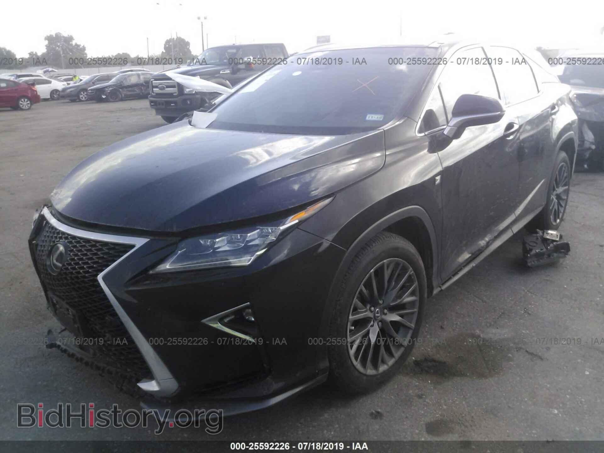 2017 LEXUS RX - VIN: 2T2ZZMCA4HC072874 - Фото 2