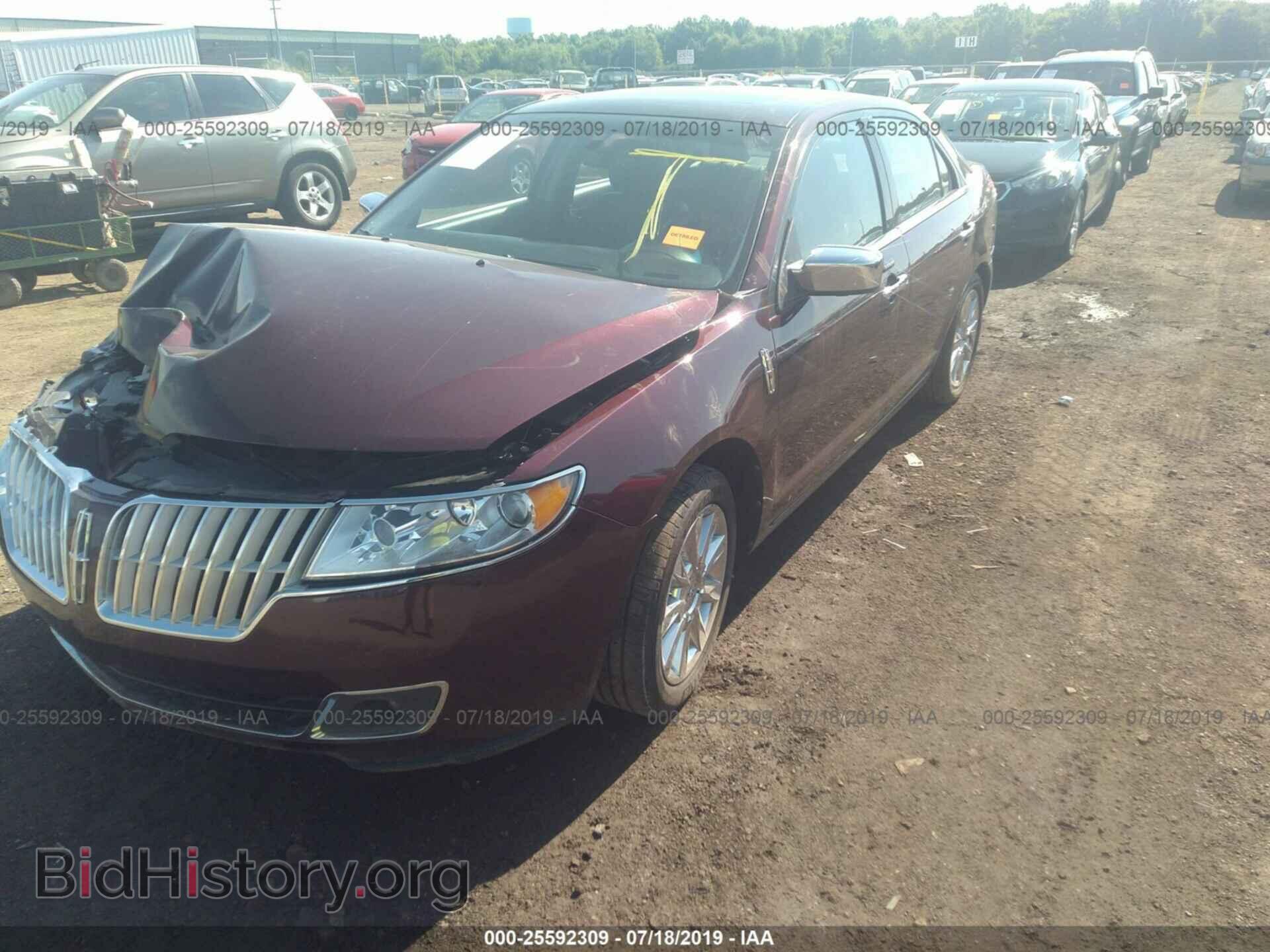 2012 LINCOLN MKZ - VIN: 3LNHL2JC2CR838058 - Фото 2