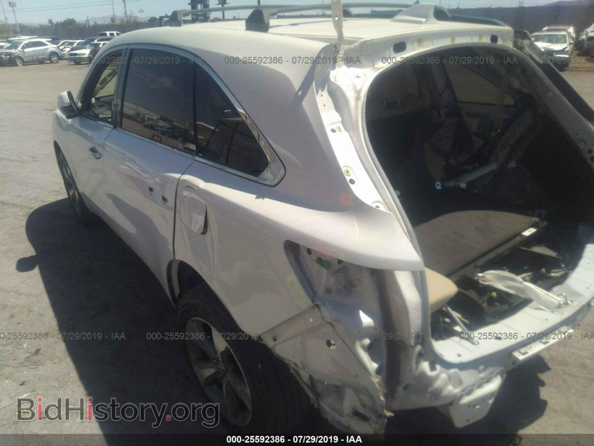2015 ACURA MDX - VIN: 5FRYD3H20FB008879 - Фото 3