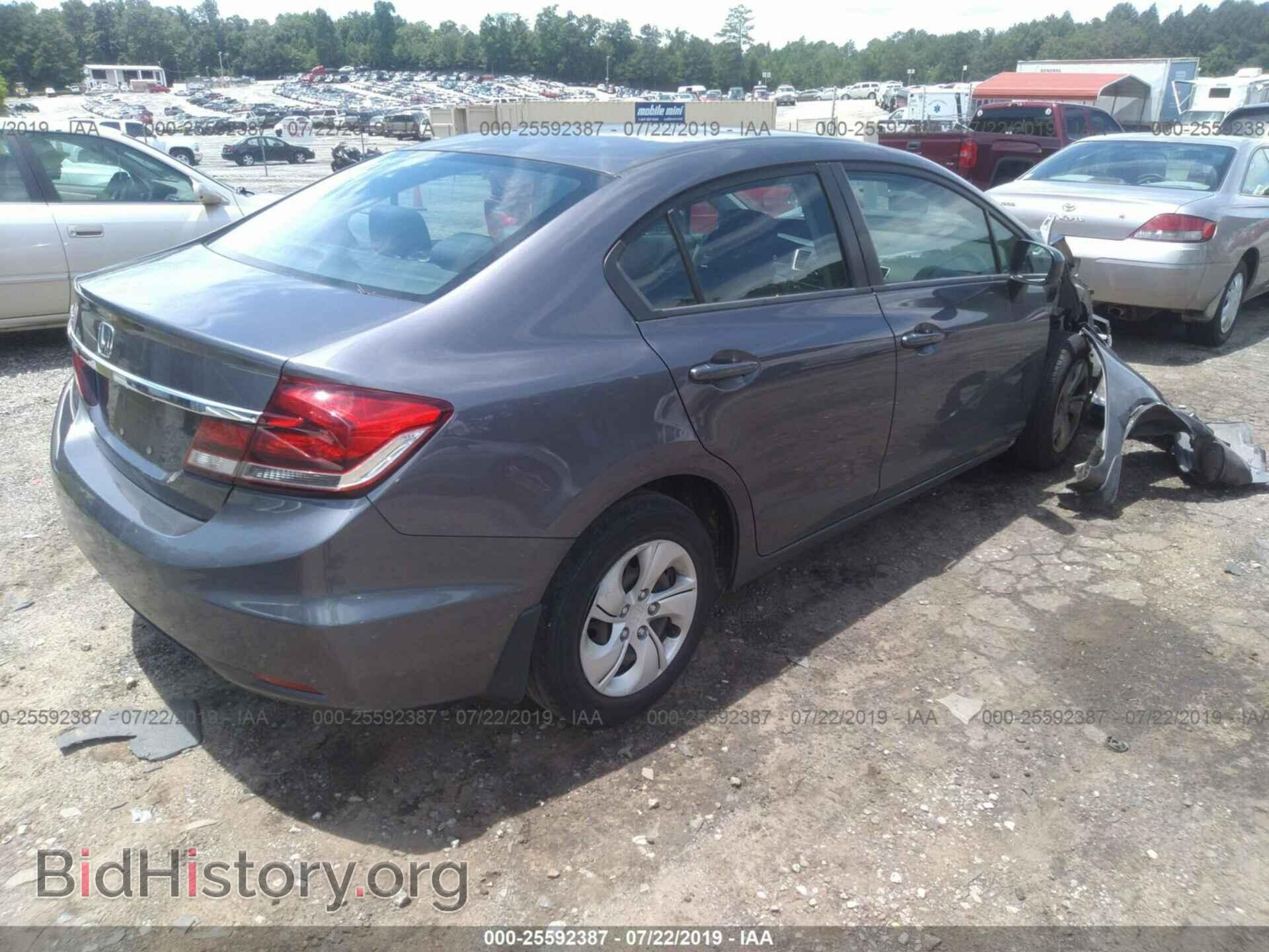 2014 HONDA CIVIC - VIN: 19XFB2F52EE055213 - Фото 4