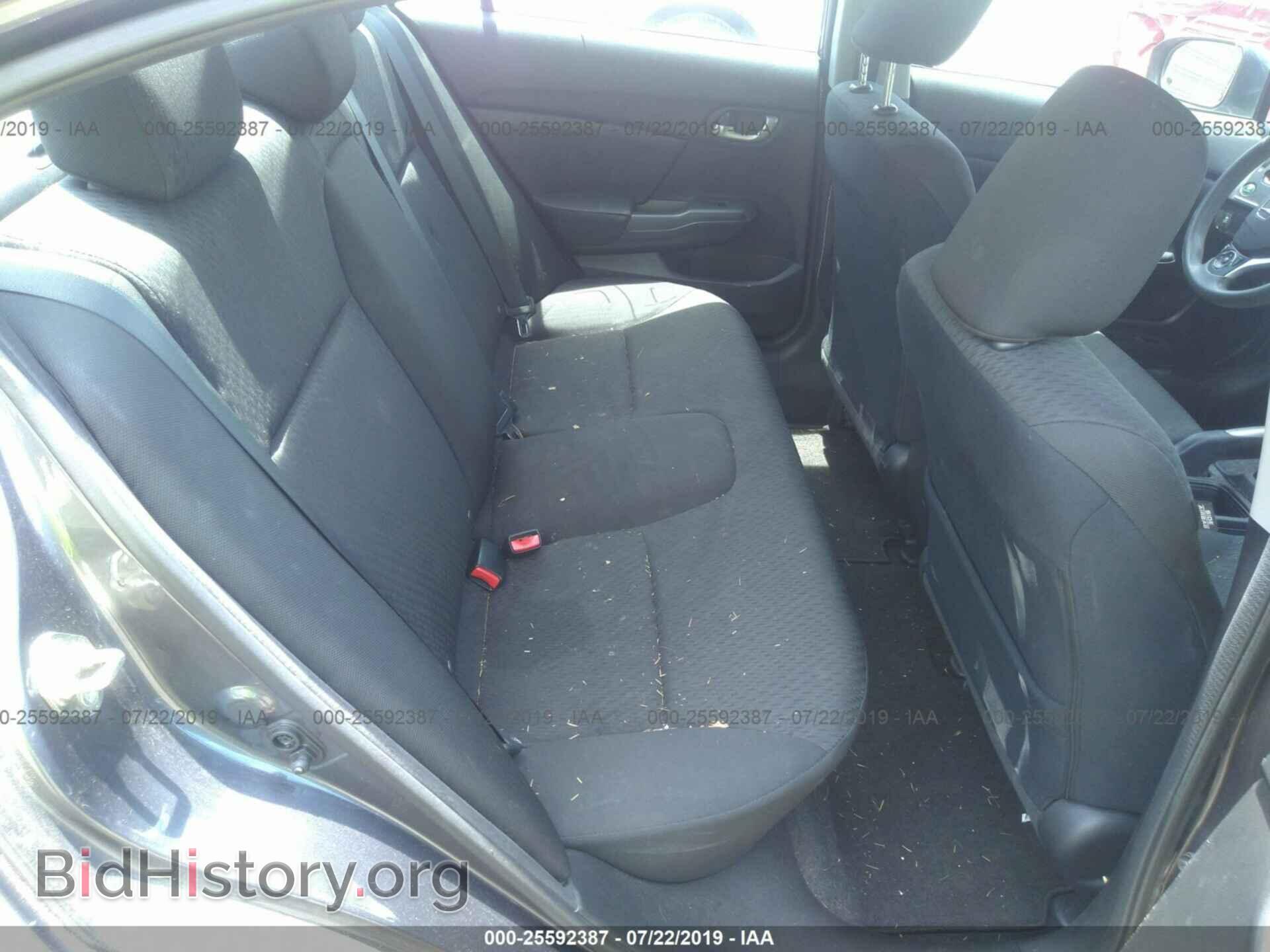 2014 HONDA CIVIC - VIN: 19XFB2F52EE055213 - Фото 8