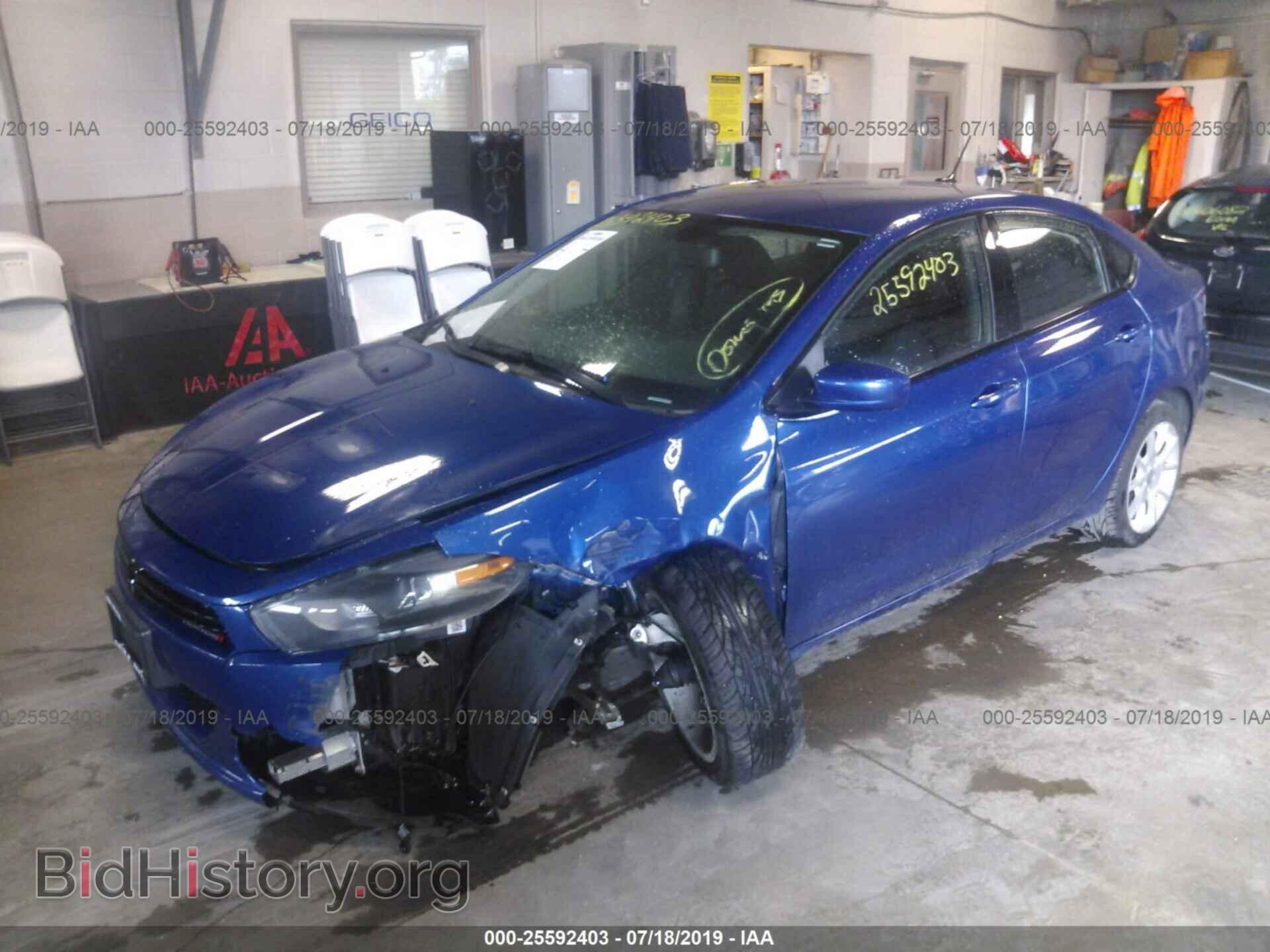 2013 DODGE DART - VIN: 1C3CDFBA2DD342658 - Фото 2