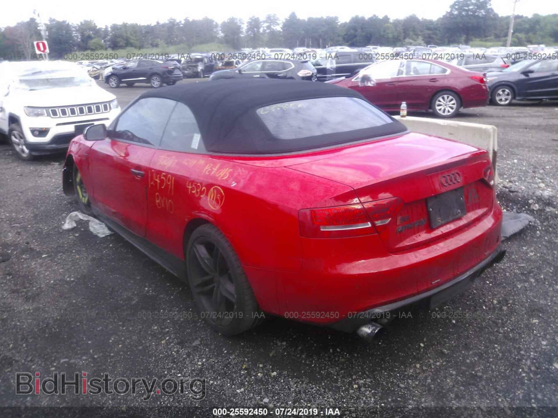 2011 AUDI S5 - VIN: WAUCGAFH2BN009605 - Фото 3
