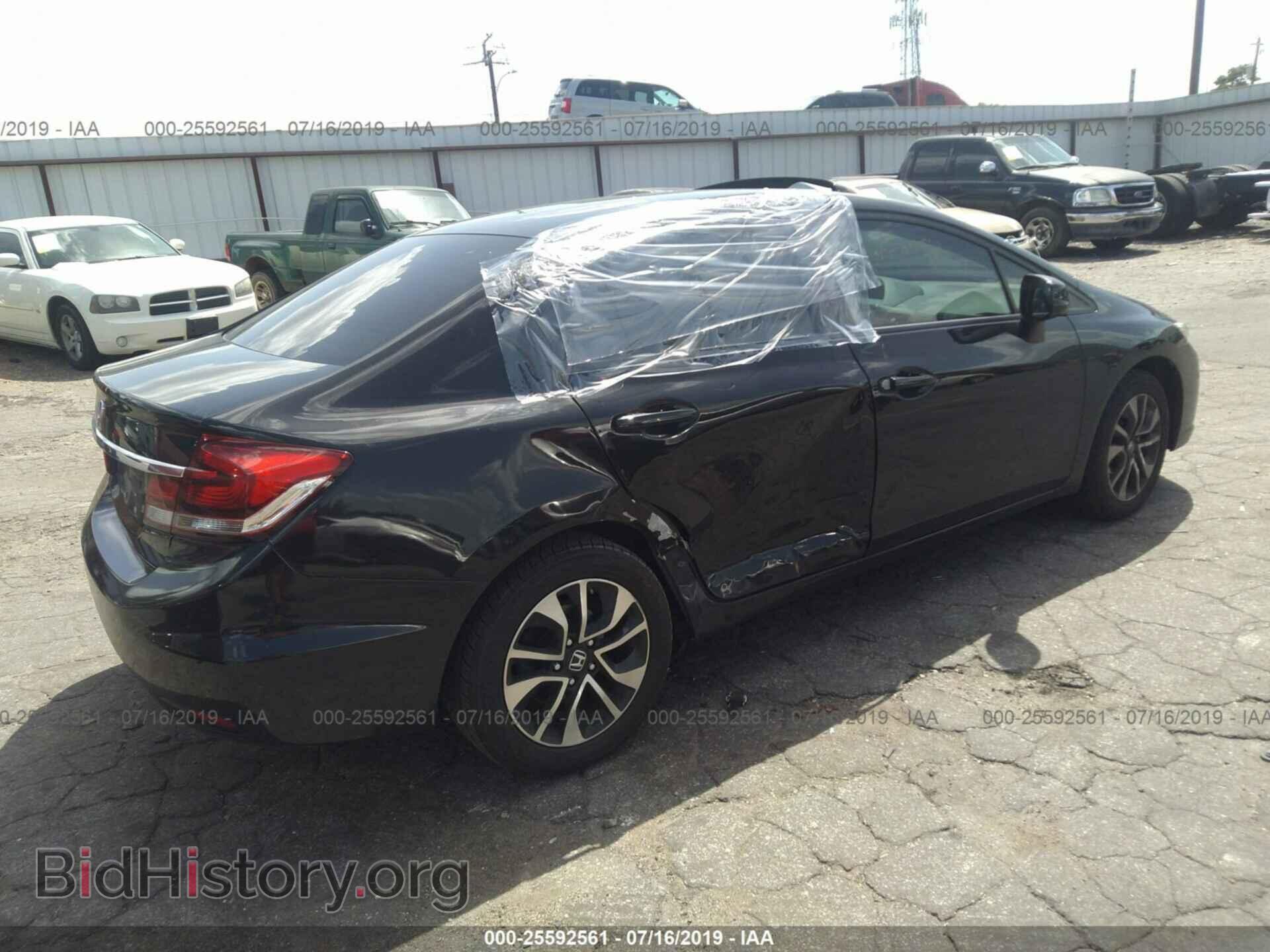2013 HONDA CIVIC - VIN: 19XFB2F88DE266957 - Фото 4